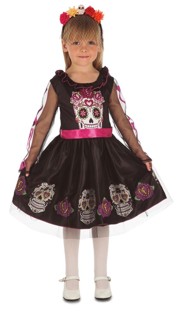 Disfraz  Calaverita Talla 5-6 Y