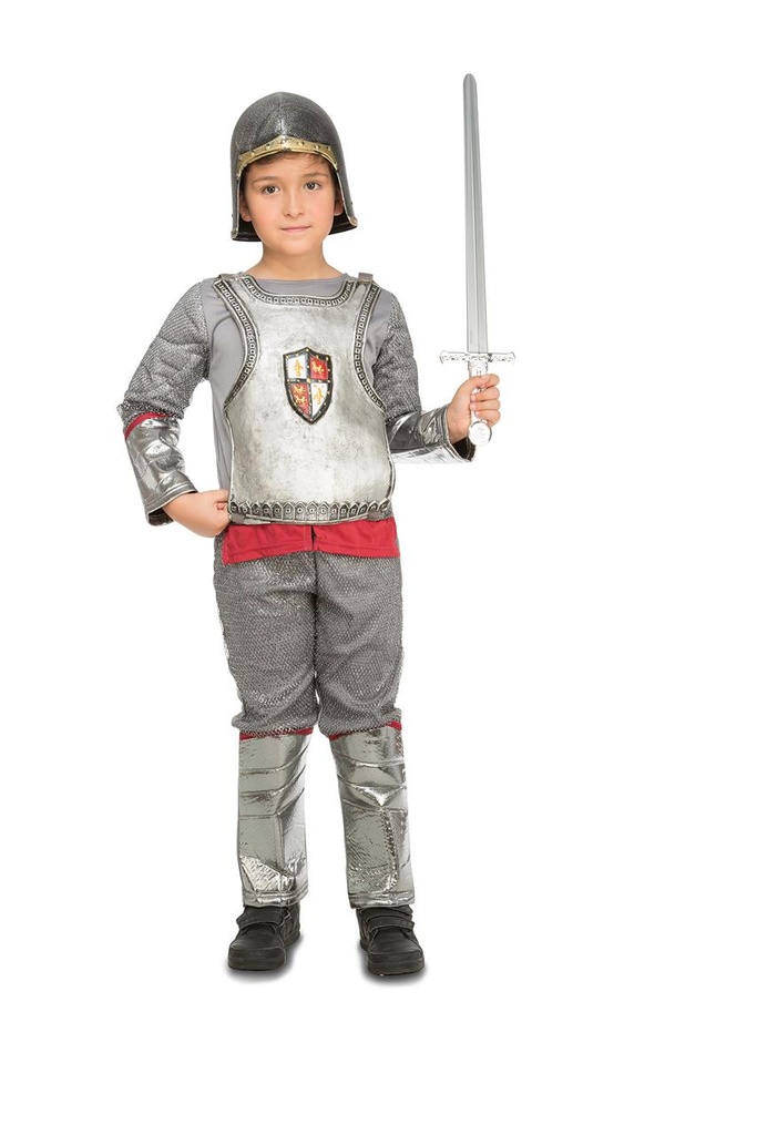 Disfraz Guerrero 5-6 Años Niño (Camisa, Coraza Y Pantalones)