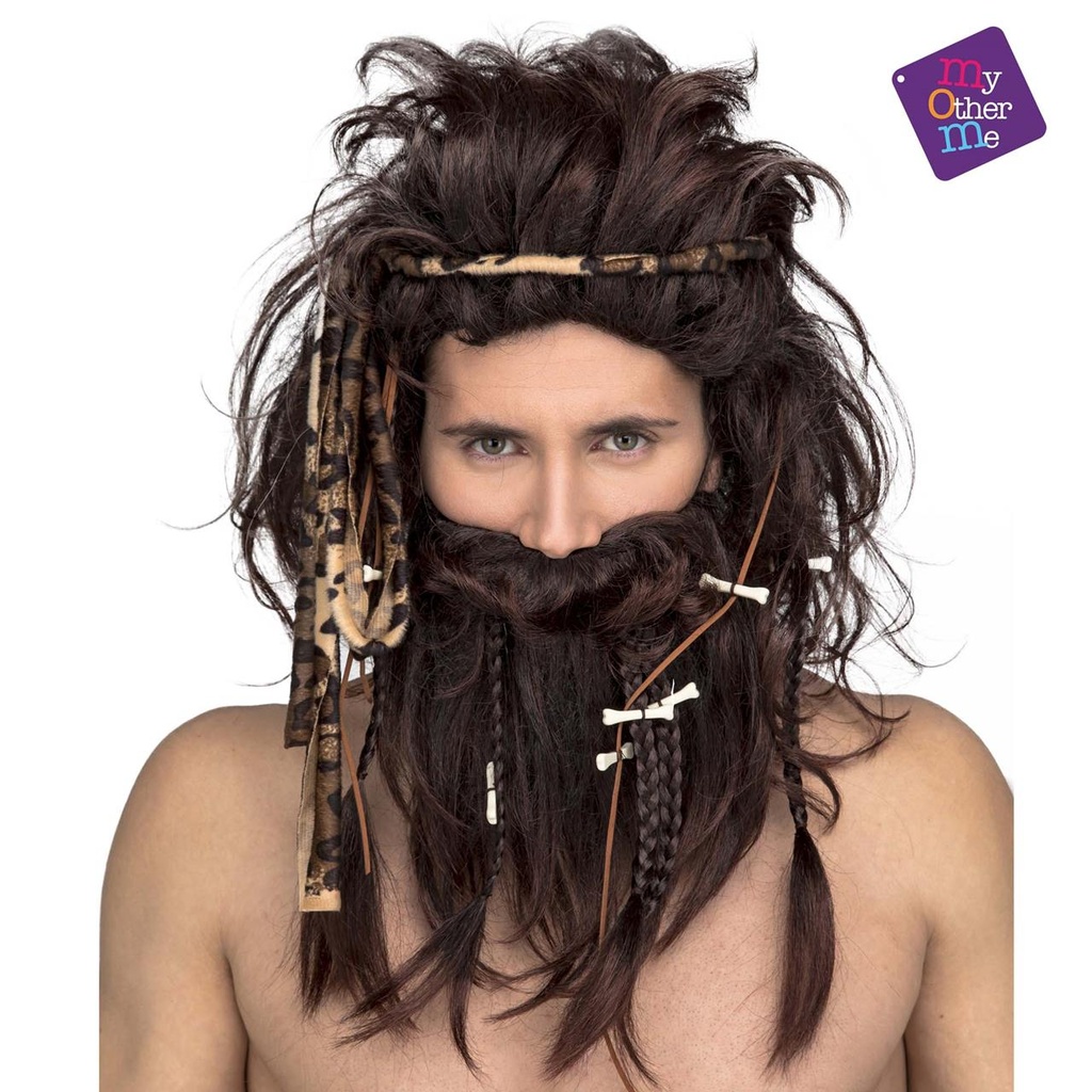Peluca Hombre Cavernícola  185 g
