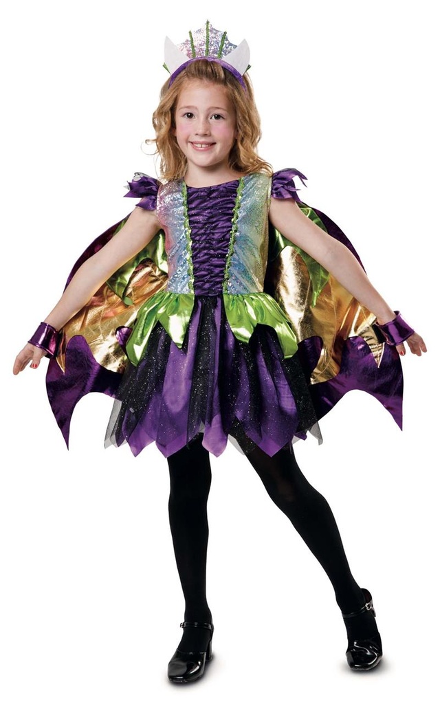 Disfraz Dragon Princess 10-12 Años (Vestido Y Diadema)