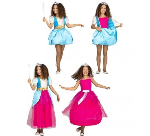 Disfraz Magic Princess Two In One 10-12 Años (Vestido Transformable Y Corpiño)