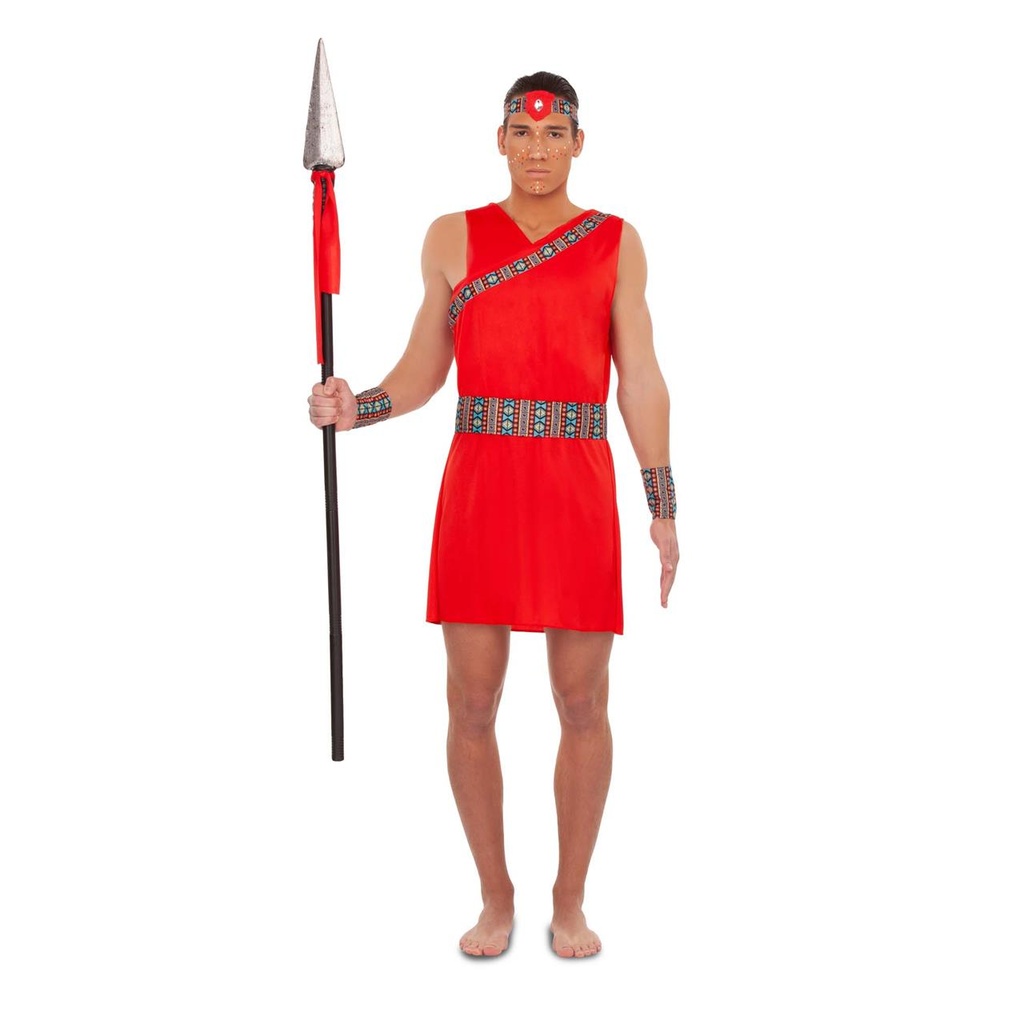Disfraz  Masai Hombre Talla M-L