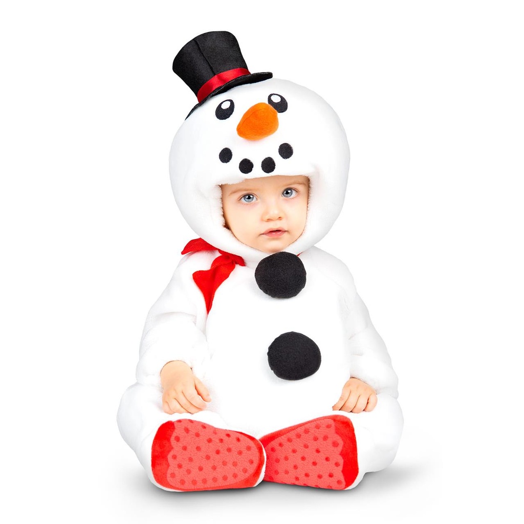 Disfraz  Muñeco De Nieve Bebé Talla 12-24 M