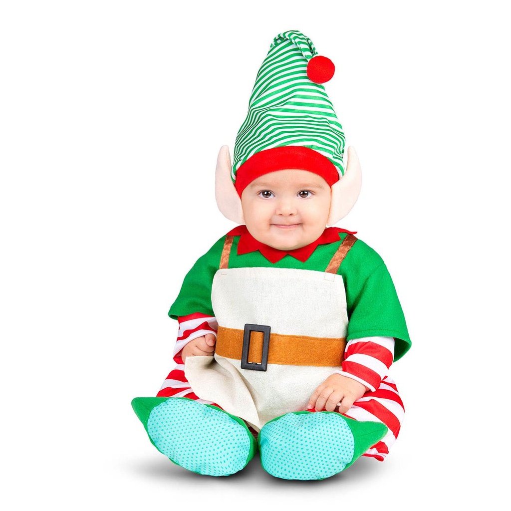 Disfraz  Elfo Bebé Talla 12-24 M