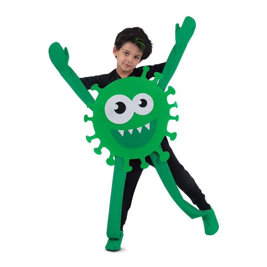 Disfraz  Virus  Talla One Size Child