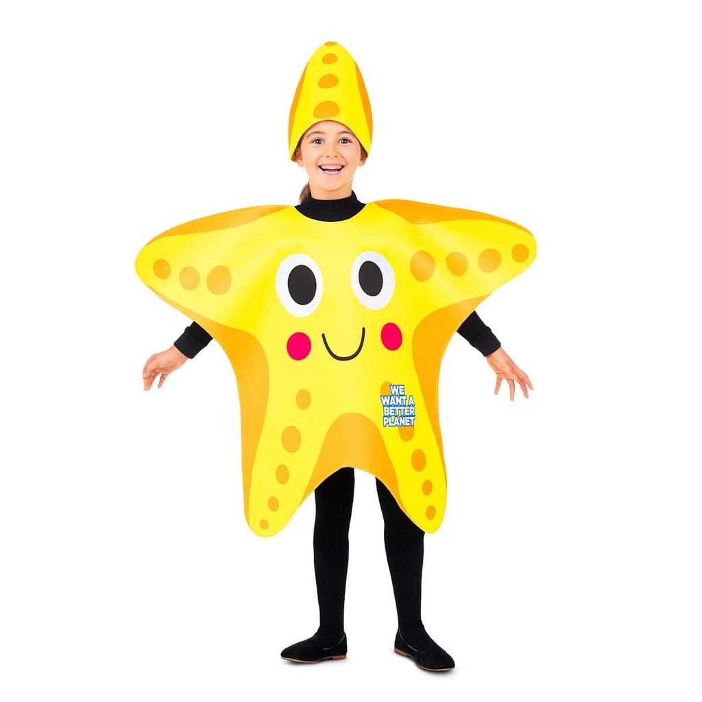 Disfraz  Estrella De Mar Talla 7-9 Y