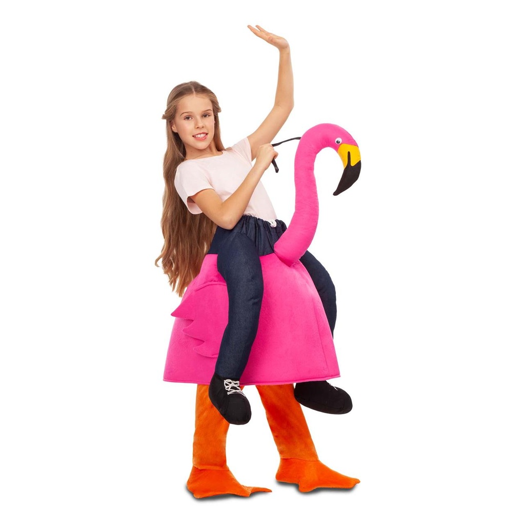 Disfraz Ride-On Flamenco Niño (Flamenco Y Pantalones Con Cubrepiés)