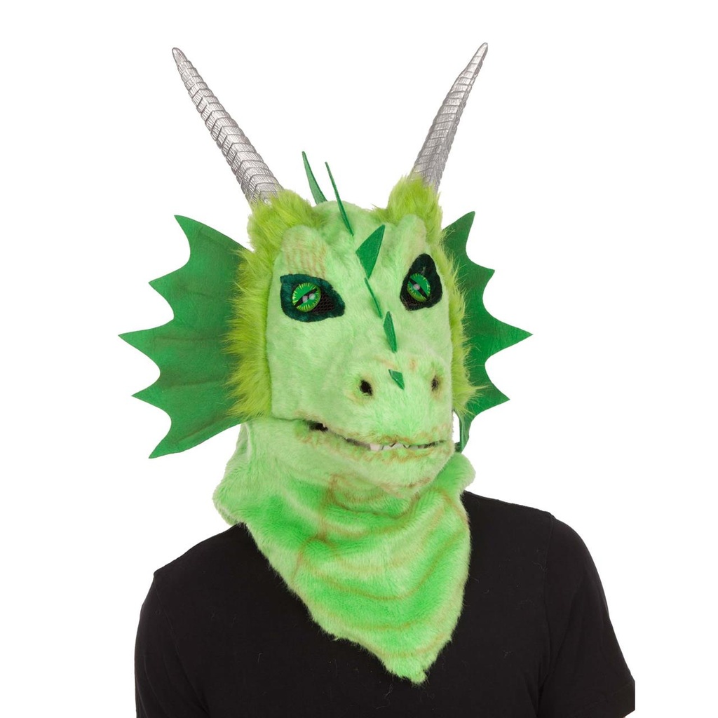 Máscara Con Mandíbula Móvil Dragón  One Size
