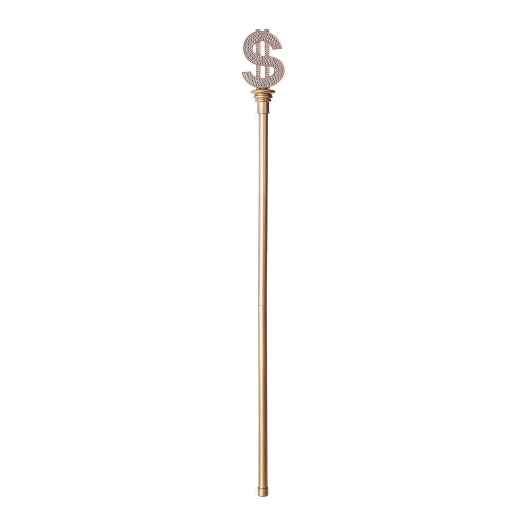 Bastón Símbolo Dólar  112 cm