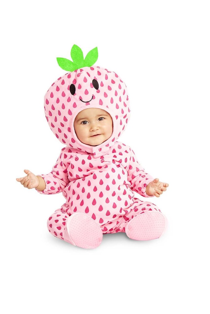 Disfraz  Bebé Fresa Talla 12-24 M