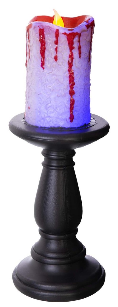 Vela Con Luz   35,5x15x14 cm