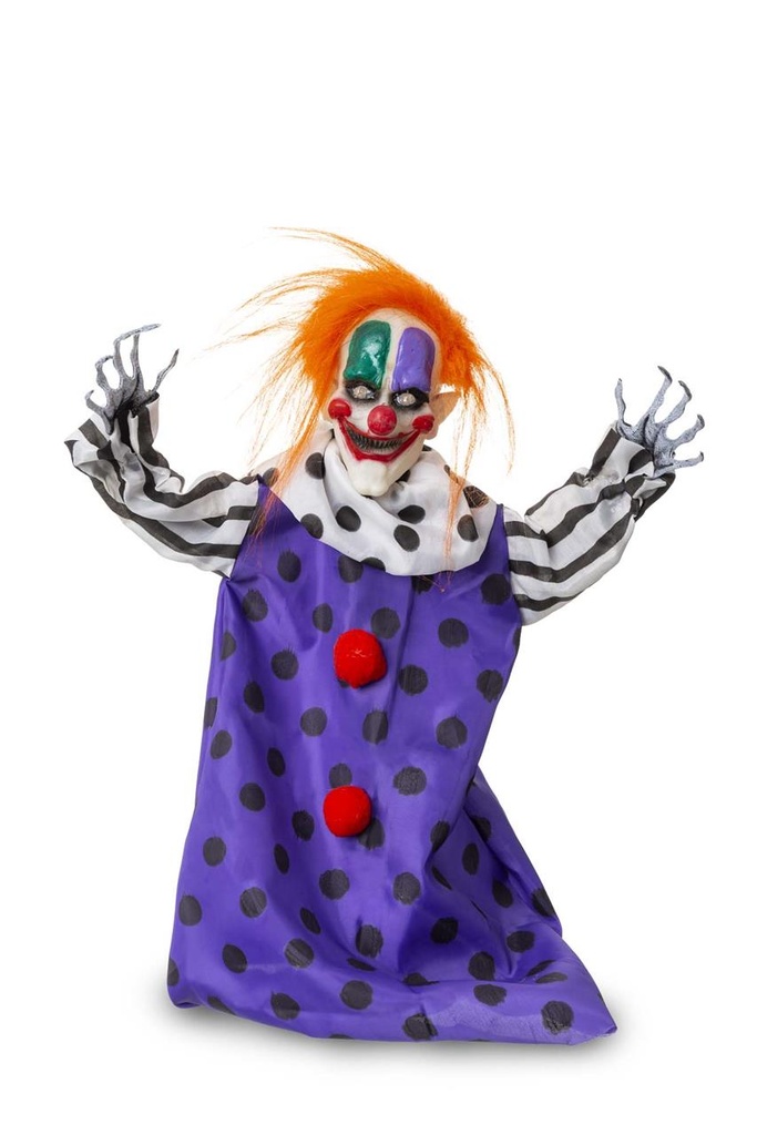 Payaso Saltarín Con Luz Y Sonido  39 x 5 x 35 cm