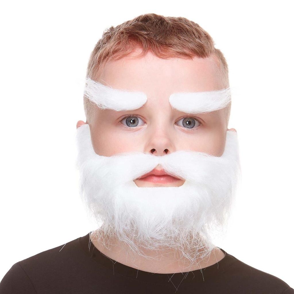 Peluca Y Barba Papá Noel  One Size