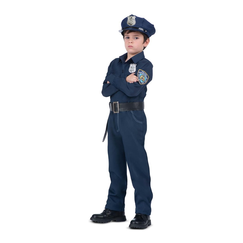 Disfraz  Policía Talla 7-9 Y