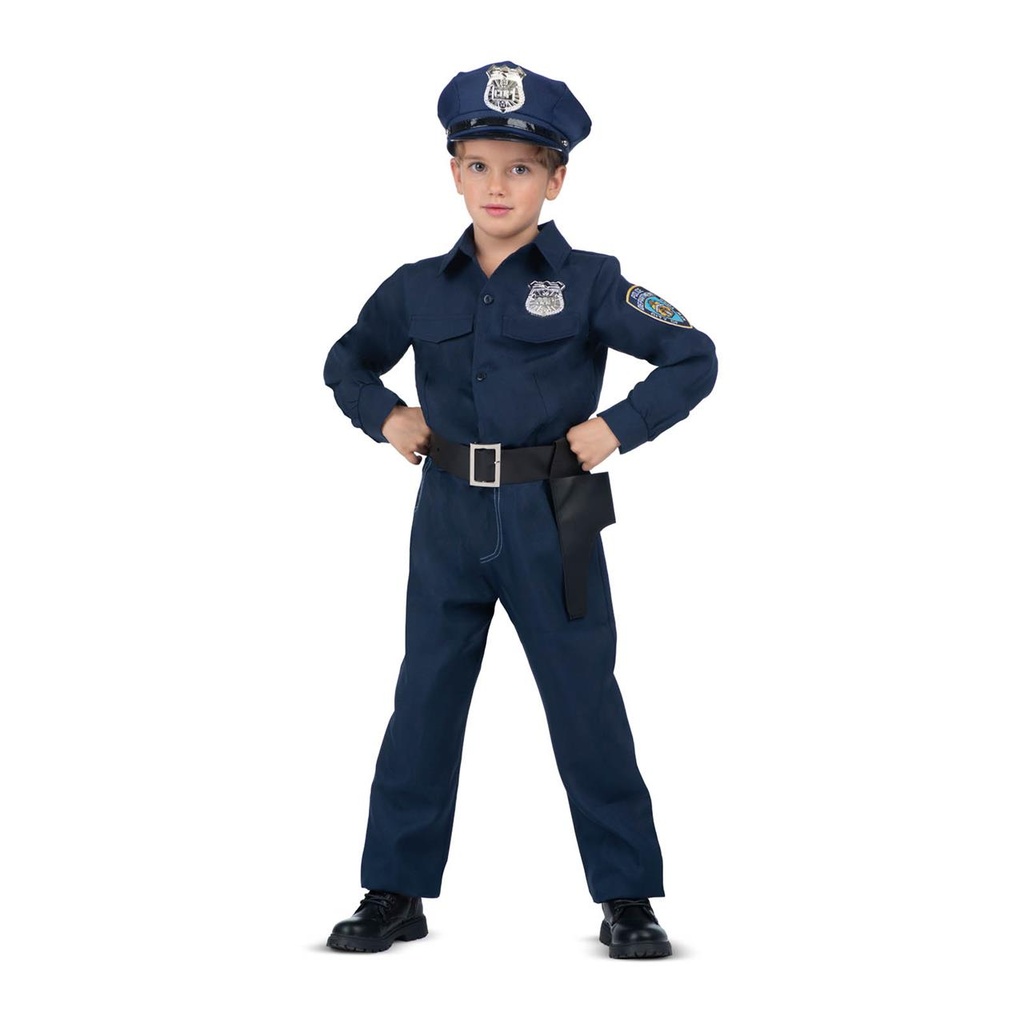 Disfraz  Policía Talla 10-12 Y