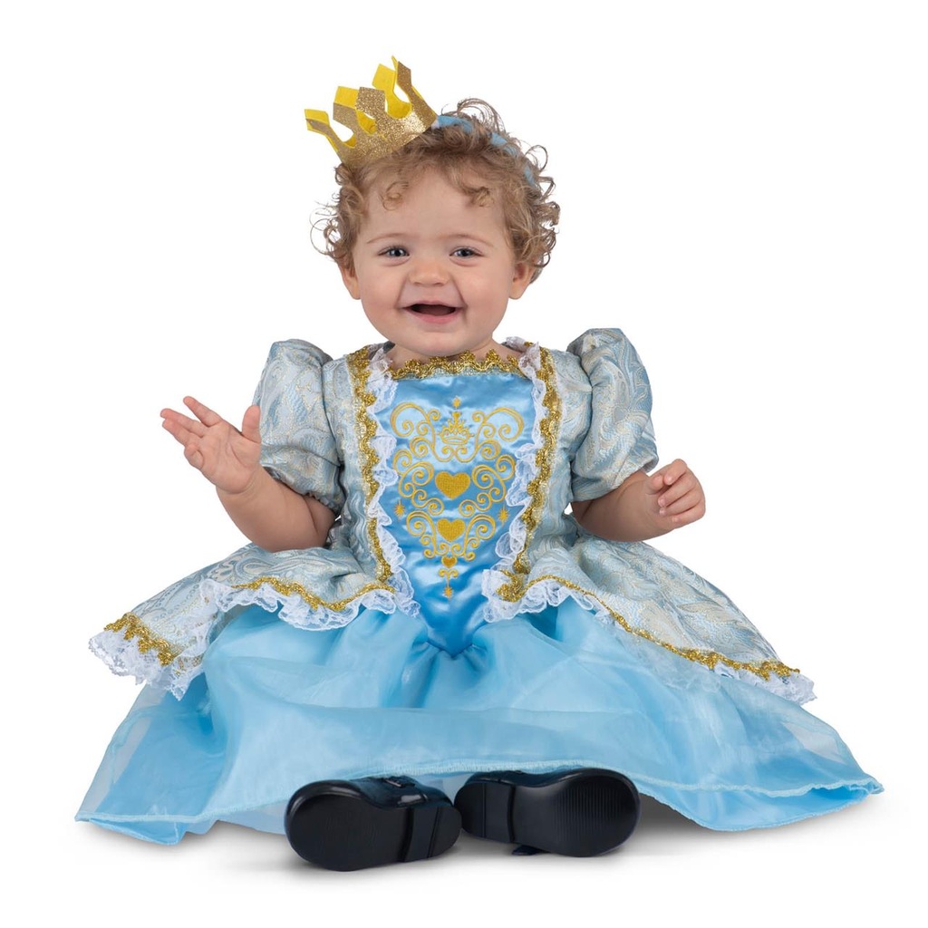 Disfraz  Princesa De Cuento Talla 24-36 M