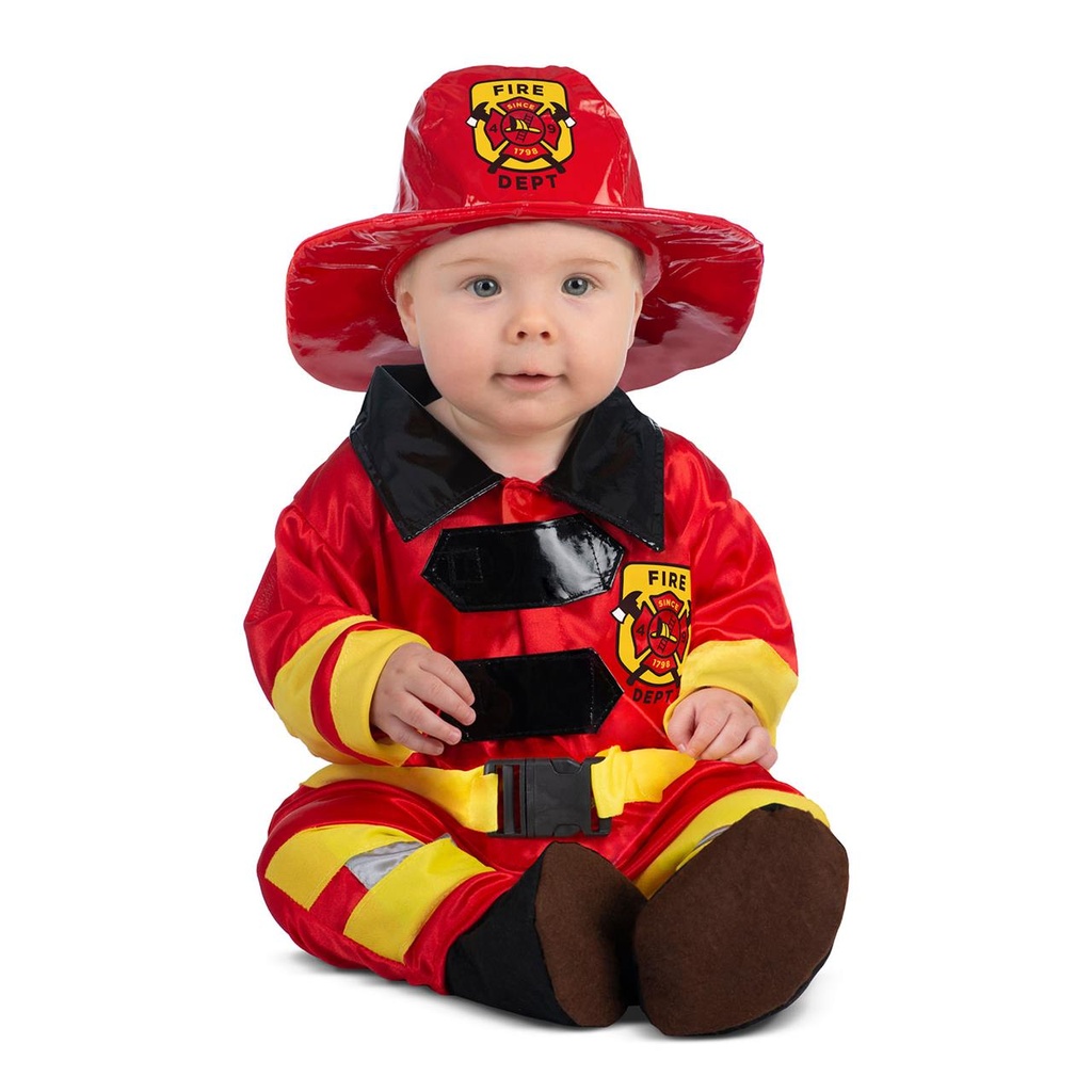 Disfraz  Bebé Bombero Talla 12-24 M
