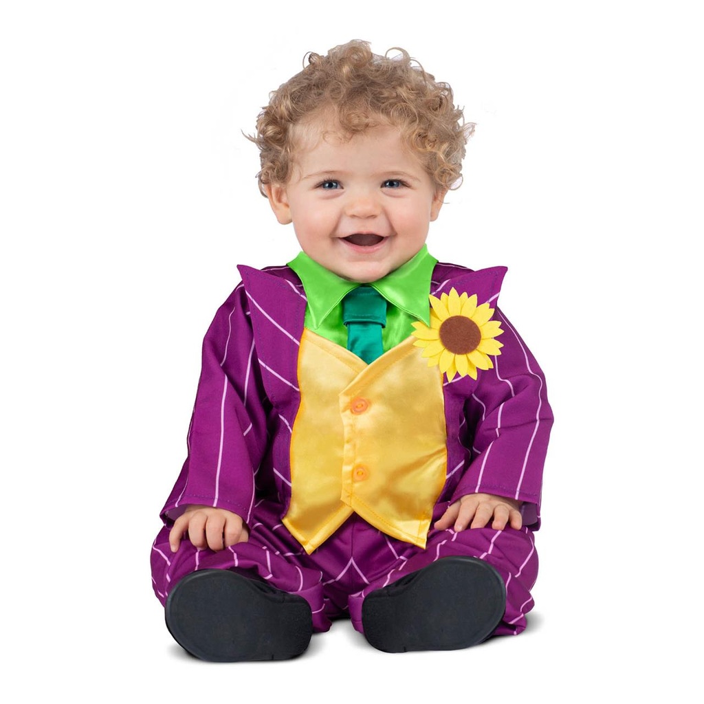 Disfraz  Payasito Travieso Talla 24-36 M