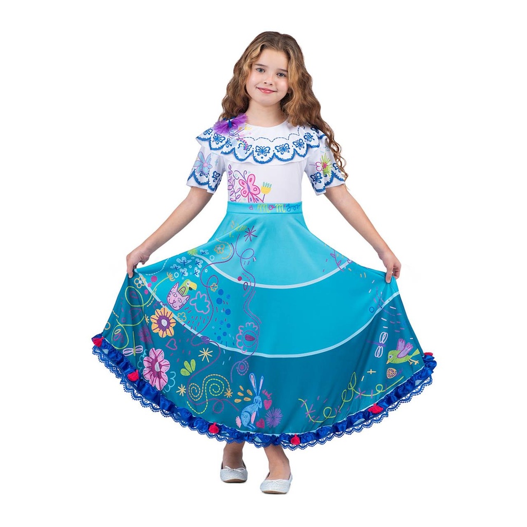 Disfraz Colombiana 7-9 Y (Vestido)