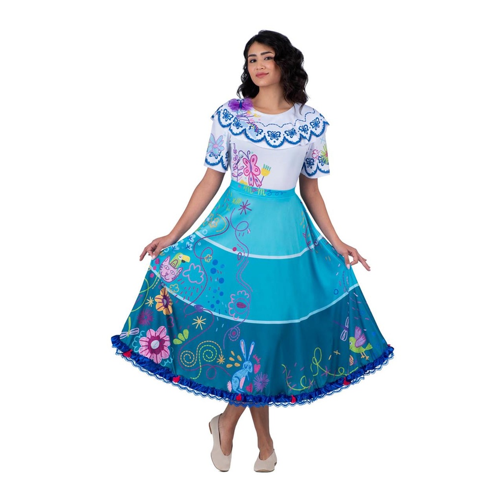Disfraz Colombiana S (Vestido)