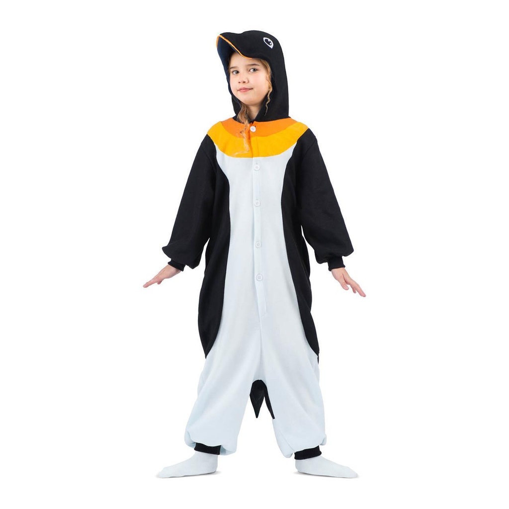 Disfraz Pingüino Adult Big (Kigurumi con capucha y cola)