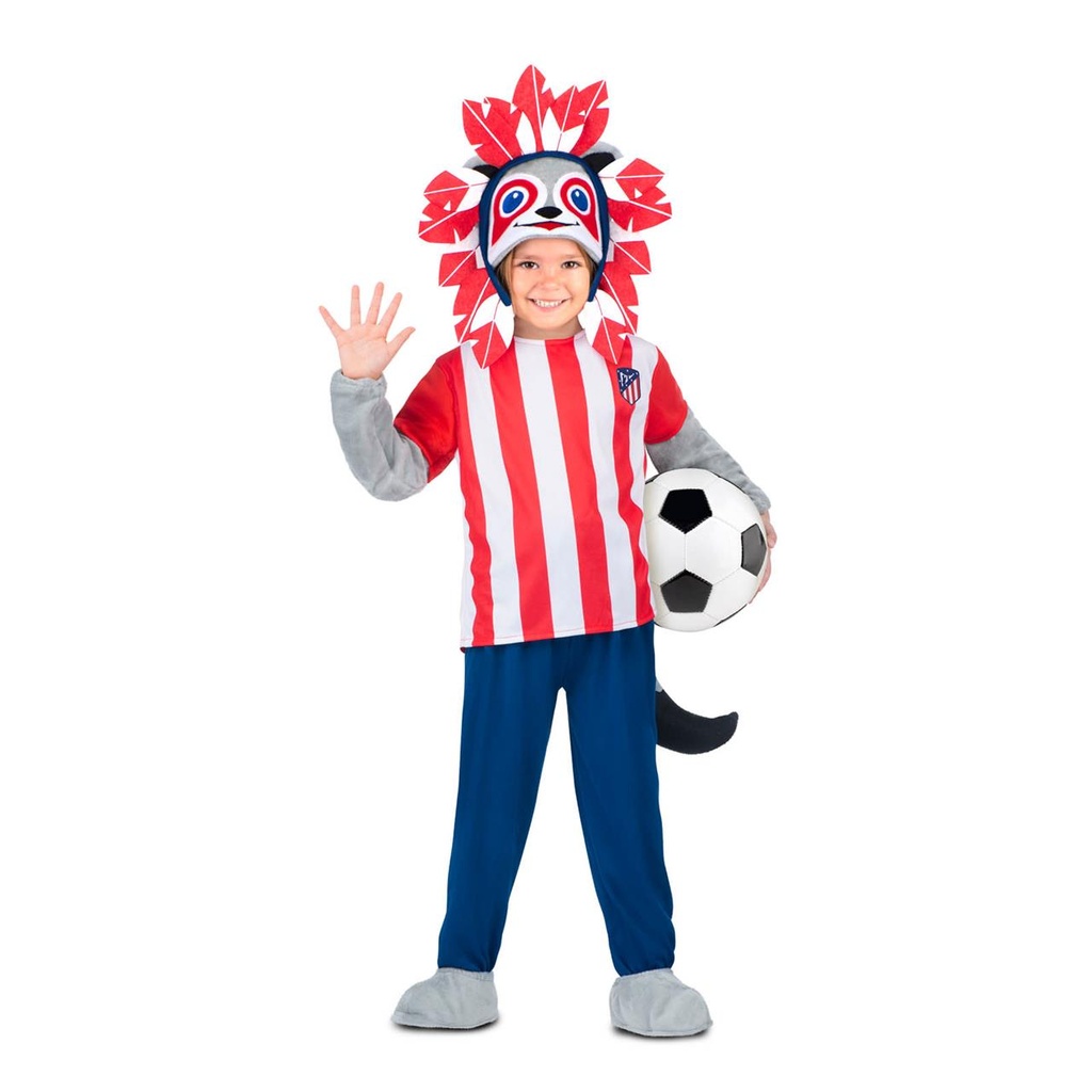 Disfraz Disfraz Indi  5-6 Y (Gorro, camiseta, pantalón, cola y cubrebotas)