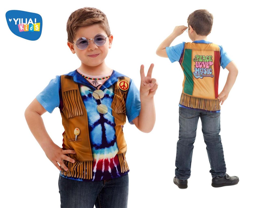 Camiseta Hippie Boy 4-6 Años