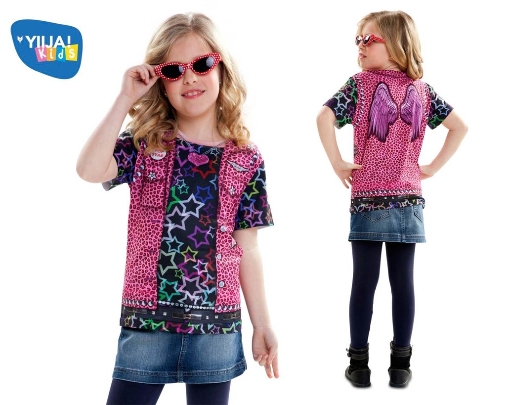 Disfraz Rockstar 2-4 Años (Camiseta)
