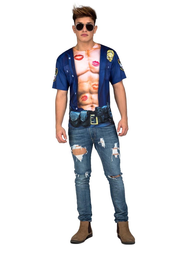 Muscular Policeman Xl