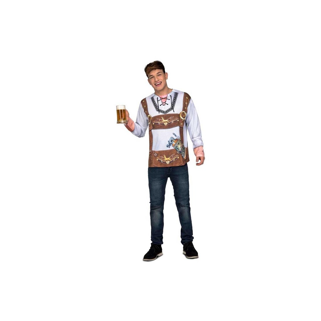 Camiseta Disfraz Tyrolean S (T-Shirt)