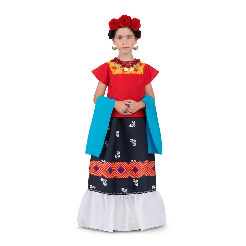 Disfraz  Frida Kahlo Child Talla 5-6 Y