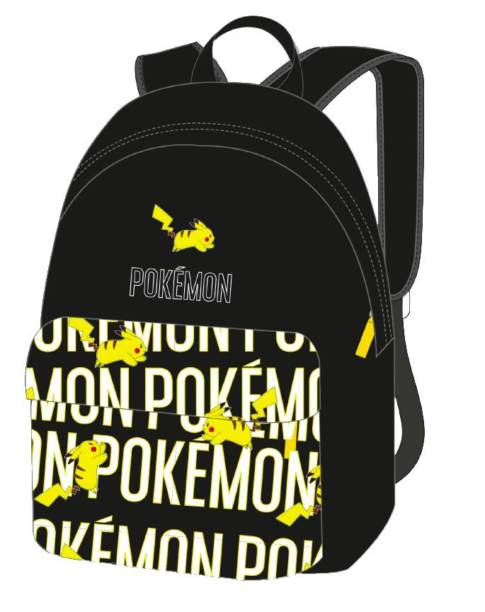 Mochila Americana Pokemon  Adaptable a Carro,Compartimento Portalaptop. 41 X 31 X 13.5 Cm