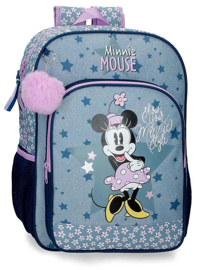 Mochila Adaptable a carro Minnie Style 30X40X13 cm