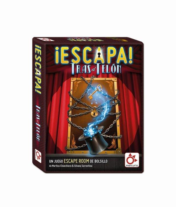 Juego Escapa. Tras El Telón