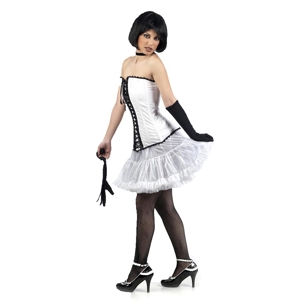 Disfraz adulto CORPIÃ‘O NEGRO - Talla S