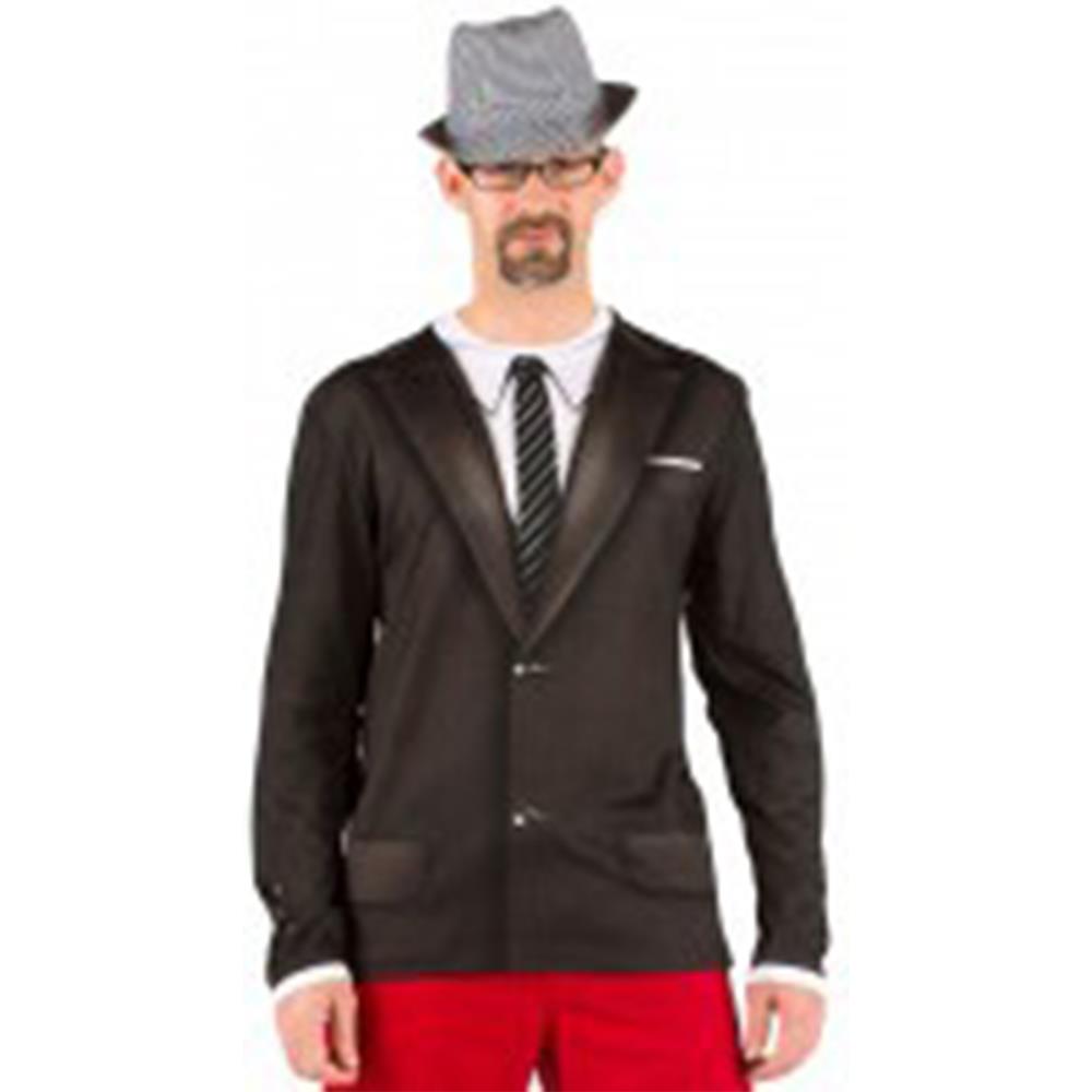 Disfraz Adulto Camiseta Ejecutivo - Talla S