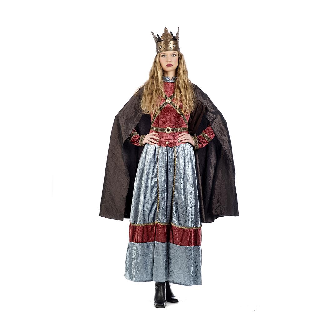 Disfraz Adulto Capa Marron Reina - Talla L