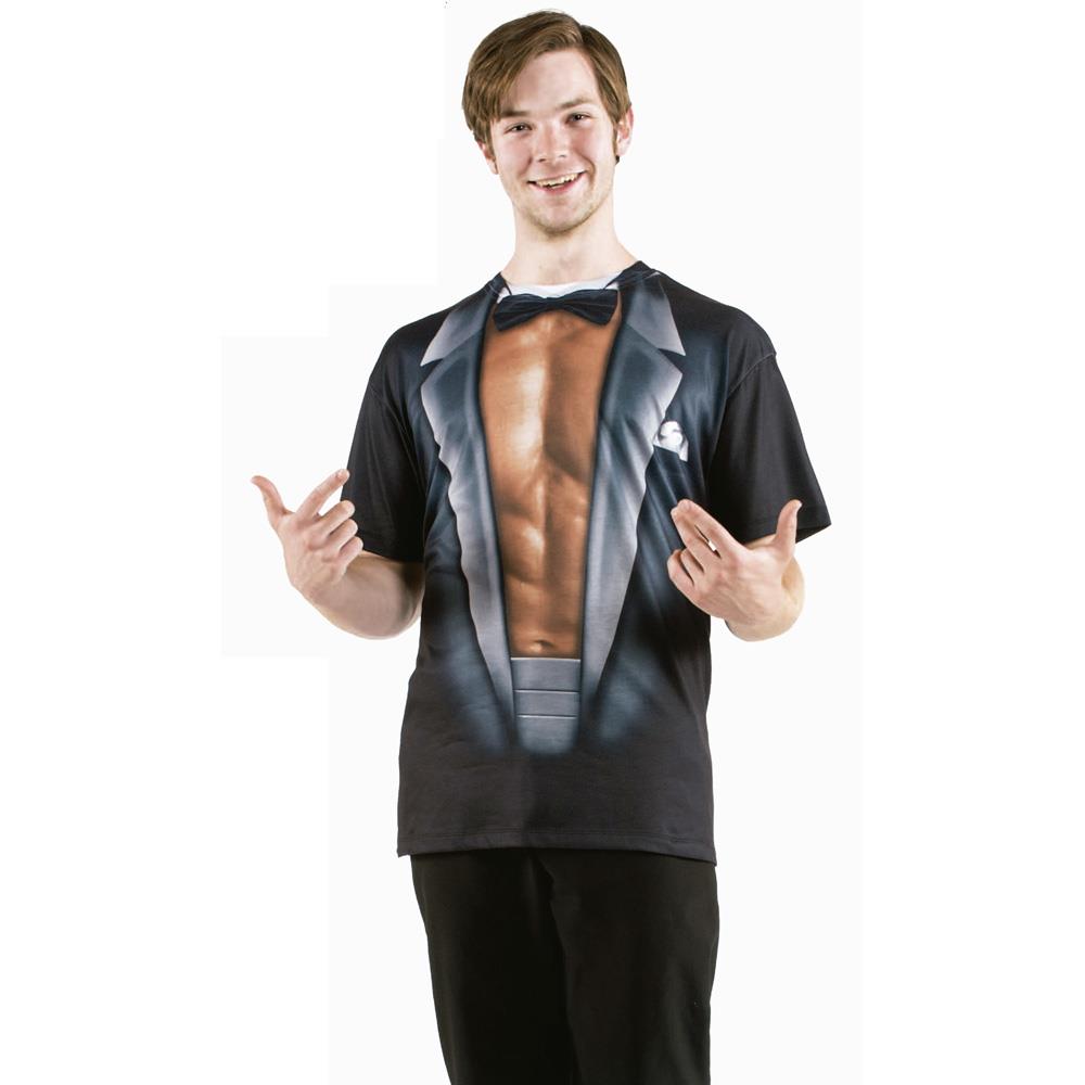 Disfraz Adulto Camiseta Stripper (S) - Talla M