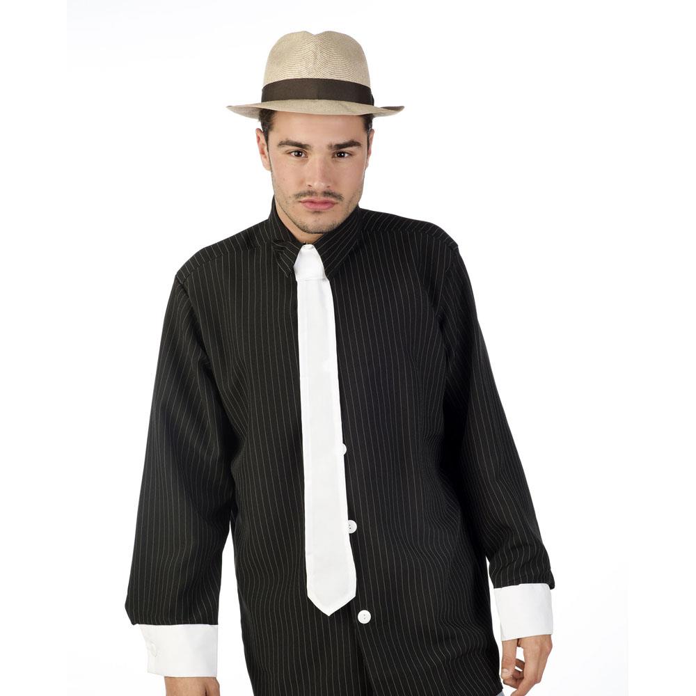 Disfraz Adulto Camisa Ganster Hombre - Talla L