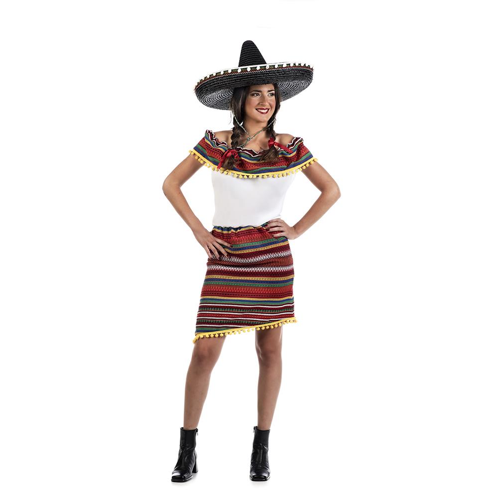 Disfraz Adulto Mexicana Dreams (S) - Talla M