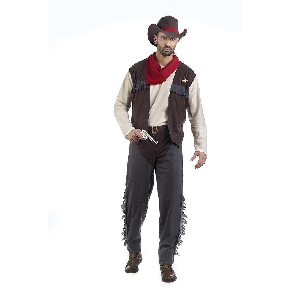 Disfraz Adulto Vaquero Harry Dreams - Talla L