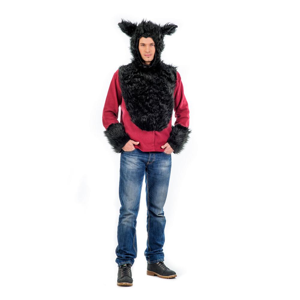 Disfraz Adulto Sudadera Lobo - Talla L