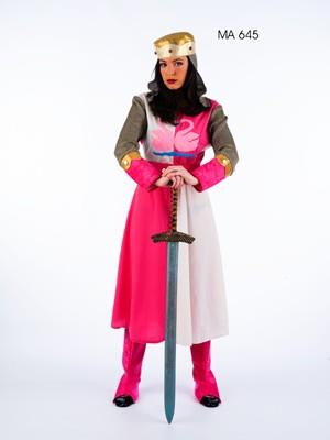 Disfraz Adulto Guerrera Templaria Medieval*** - Talla S