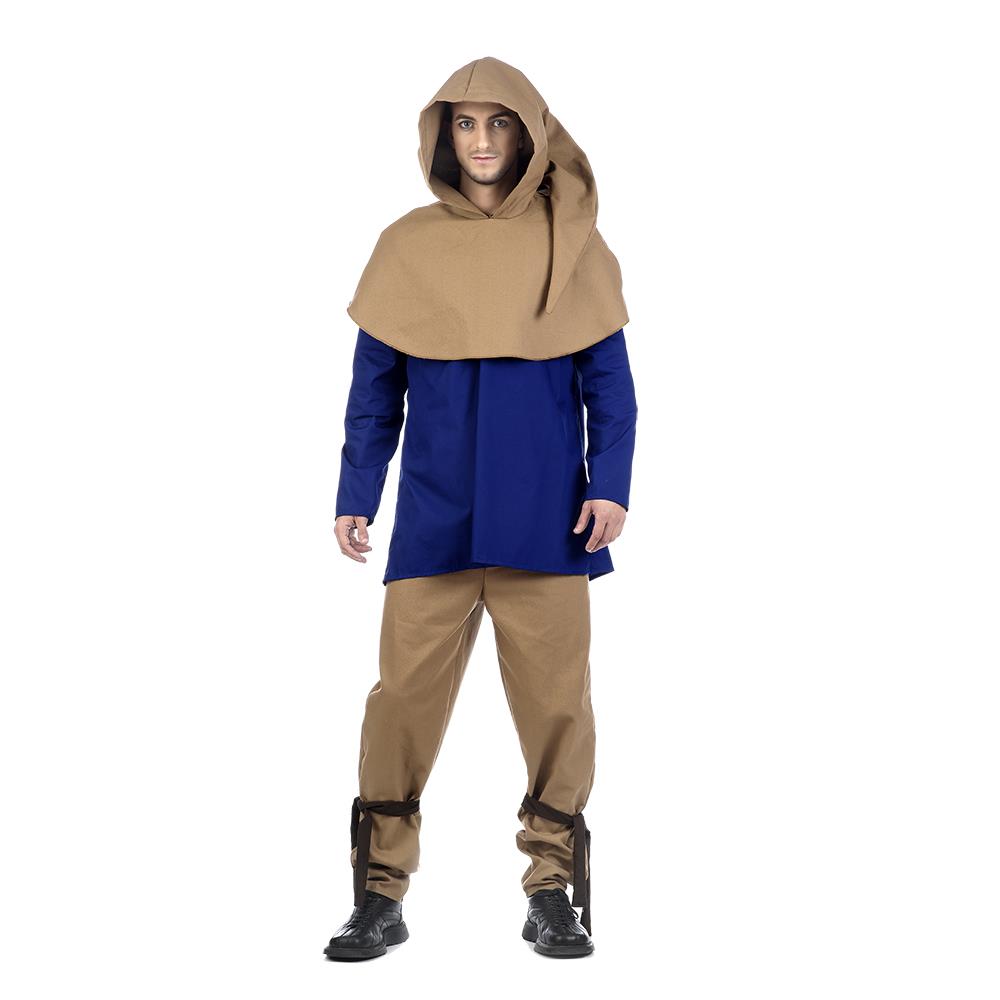 Disfraz Adulto Medieval Jacob Algodon (S) - Talla Xl