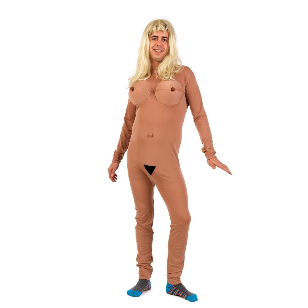 Disfraz Adulto Desnudo Mujer Crazy (S) - Talla M