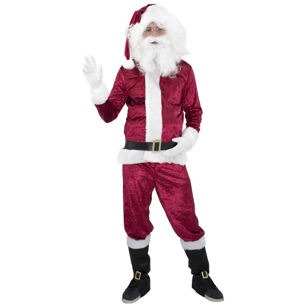 Disfraz Adulto Papa Noel Rojo - Talla L