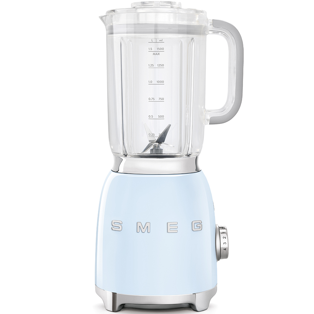 SMEG 50´STYLE GLASS BLENDER PASTEL BLUE BLF01PBEU