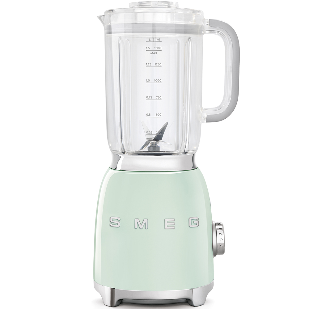 SMEG 50'STYLE GLASS BLENDER PASTEL GREEN BLF01PGEU