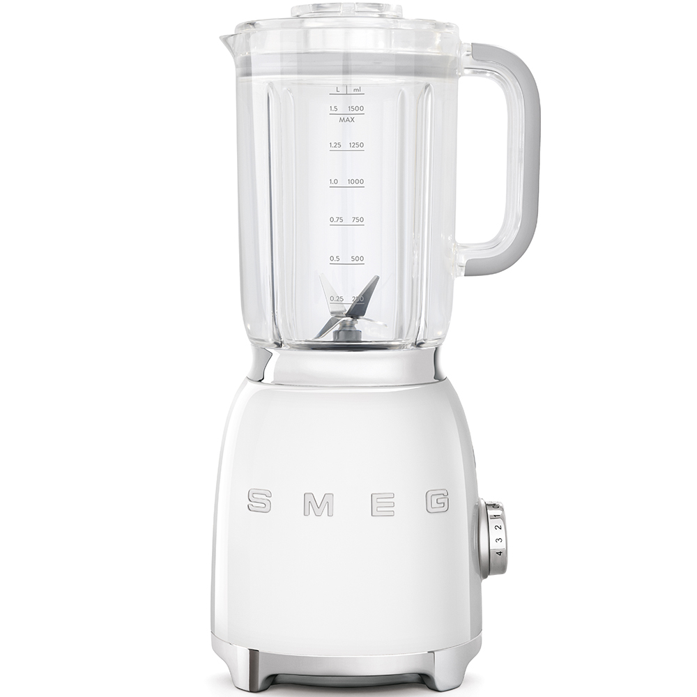 SMEG 50'STYLE GLASS BLENDER WHITE BLF01WHEU