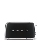 SMEG TOASTER 4X2 50´STYLE BLACK TSF02BLEU